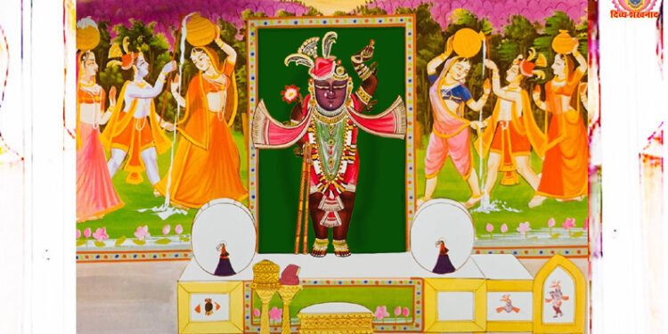 आज श्रीनाथजी को मल्लकाछ-टिपारा का श्रृंगार