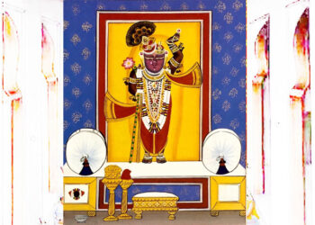 श्रीनाथजी में आज धोती-पटका के श्रृंगार दर्शन