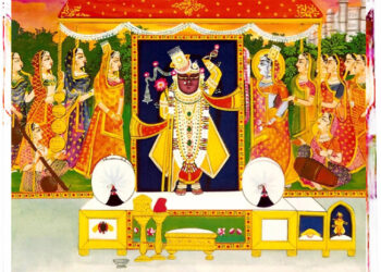 श्रीनाथजी में आज द्वितीय विलास, सेहरा के श्रृंगार