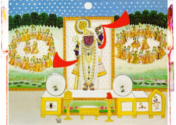 श्रीनाथजी में आज शरदोत्सव का परचारगी श्रृंगार