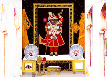 श्रीनाथजी में आज दीपावली पूर्व का अभ्यंग व श्रृंगार