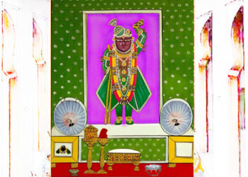 श्रीनाथजी के आज के ऐच्छिक श्रृंगार में दर्शन