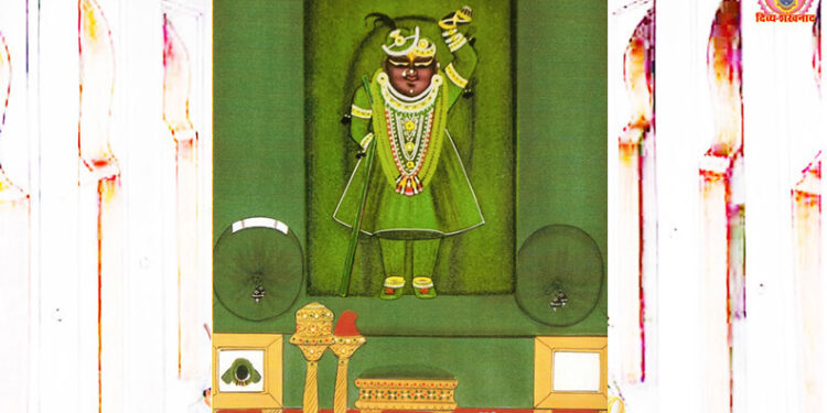 श्रीनाथजी में आज से घटा प्रारंभ, हरी घटा के दर्शन