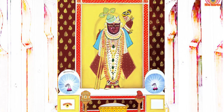 श्रीनाथजी में आज टिपारा-रुमाल के श्रृंगार दर्शन