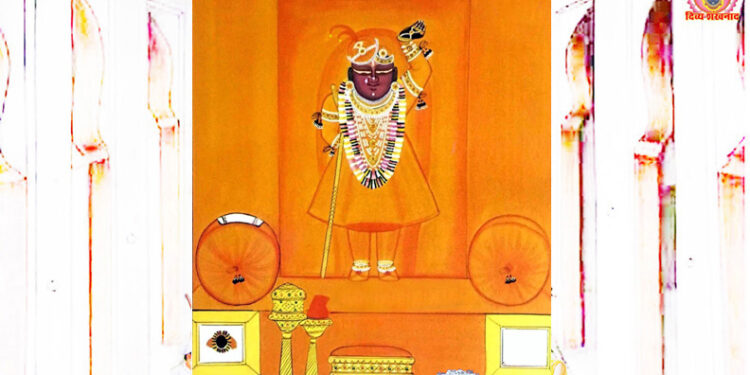 आज श्रीनाथजी में अमरसी घटा के दर्शन