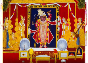 श्रीनाथजी में आज शीतकाल के सेहरा का द्वितीय श्रृंगार