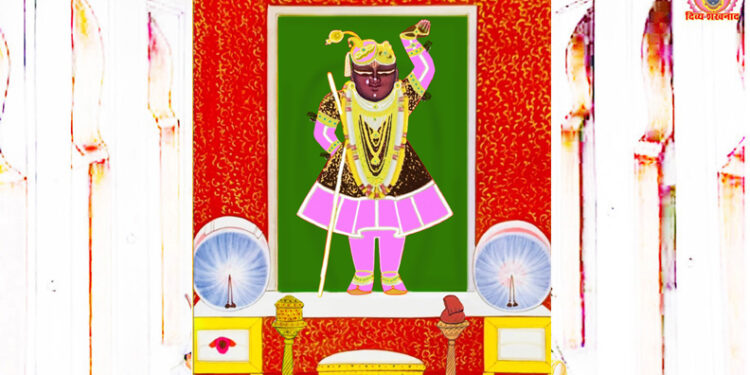 श्रीनाथजी में आज फ़तवी का श्रृंगार