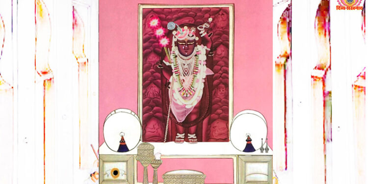 श्रीनाथजी में आज आड़बंद के श्रृंगार, प्रथम शीतल जल स्नान