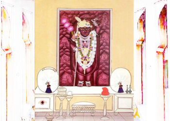 श्रीनाथजी में आज कली की मण्डली, कली के श्रृंगार