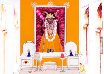 श्रीनाथजी में आज गंगा दसमी का उत्सव दर्शन, बधाई