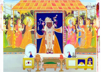 श्रीनाथजी के आज सेहरा के श्रृंगार में दर्शन