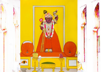 श्रीनाथजी में आज छठ्ठी उत्सव, मोर चन्द्रिका का श्रृंगार