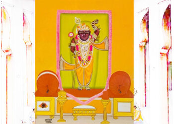 श्रीनाथजी में आज से राधाष्टमी की बधाई प्रारंभ