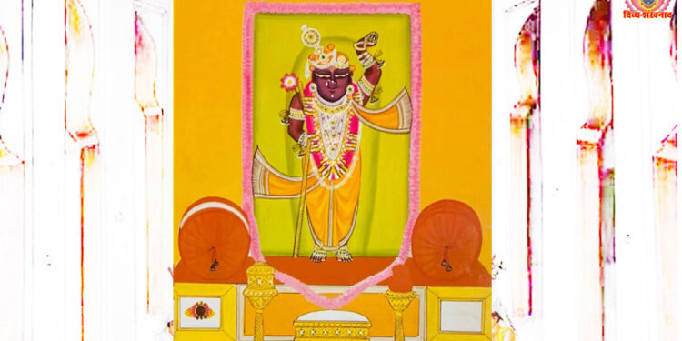 श्रीनाथजी में आज से राधाष्टमी की बधाई प्रारंभ