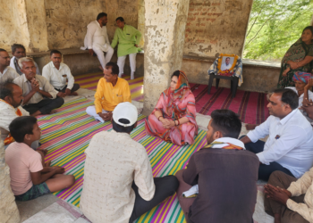 मैराथन दौरे पर रही सांसद महिमा कुमारी मेवाड़