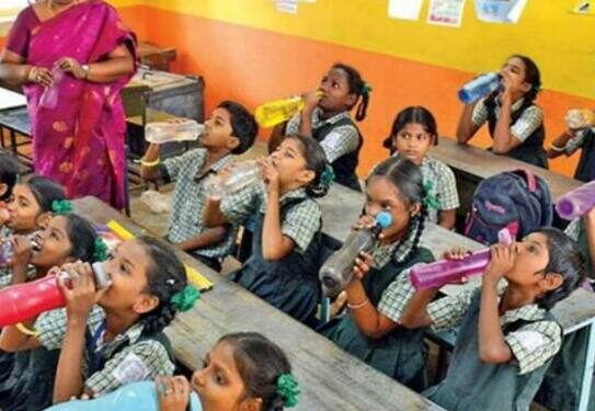 राजस्थान : स्कूलों में  बच्चों को गर्मी से राहत दिलाने के लिए बजेगी  ‘ वोटर बेल ‘