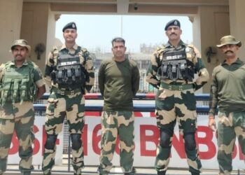 पाकिस्तान के कब्जे से भारत लौटा बीएसएफ जवान पीके साहू