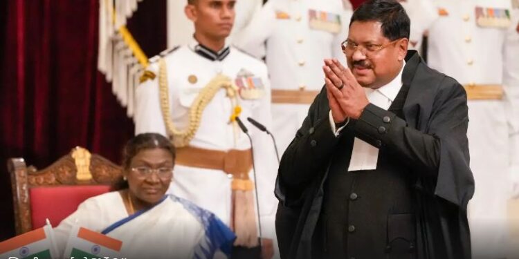 न्यायमूर्ति बीआर गवई बने भारत के 52वें मुख्य न्यायाधीश