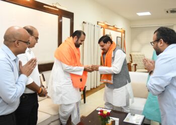 विशाल बावा ने मध्य प्रदेश के मुख्यमंत्री मोहन यादव से की मुलाकात