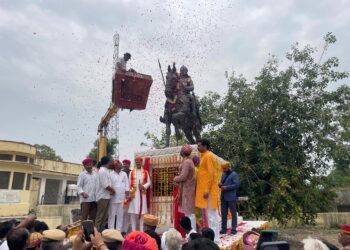 देवगढ़ में महाराणा प्रताप की प्रतिमा का अनावरण व रेलमगरा में महाराणा प्रताप जयंती मनाई गई