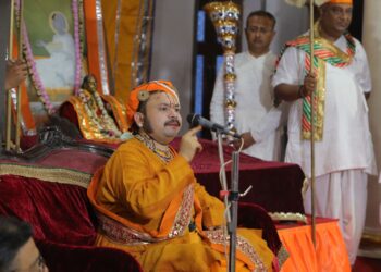 गोस्वामी हवेली में नव दिवसीय “वाक्पति ज्योति रसोत्सव” संपन्न