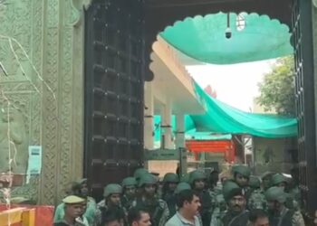 श्रीनाथजी मंदिर की सुरक्षा व्यवस्था बढ़ाई गई