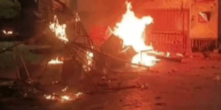 उदयपुर में दो समुदायों के बीच हिंसक झड़प