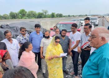 सांसद महिमा कुमारी मेवाड़ का राजसमंद दौरा – विकास कार्यों का निरीक्षण और जनसुनवाई