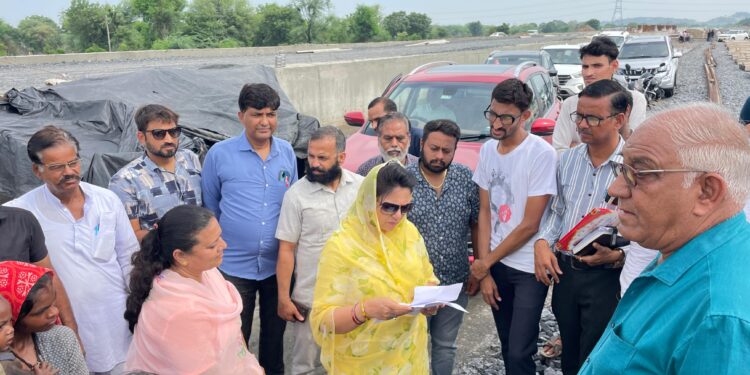 सांसद महिमा कुमारी मेवाड़ का राजसमंद दौरा – विकास कार्यों का निरीक्षण और जनसुनवाई