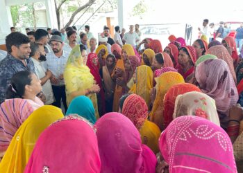 सांसद महिमा कुमारी मेवाड़ ने तासोल में की जनसुनवाई