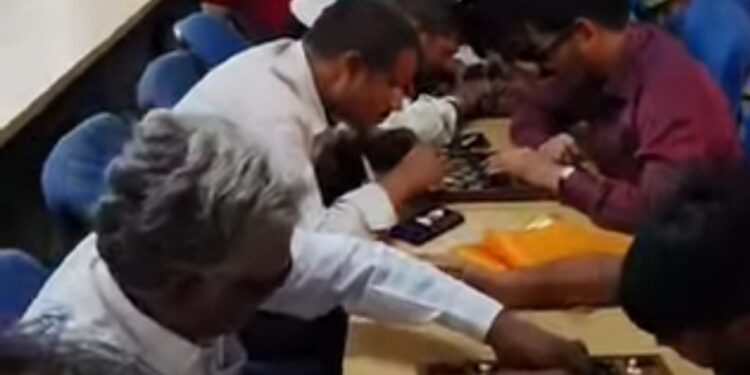 उदयपुर में दृष्टिबाधित खिलाड़ियों के लिए राज्य  स्तरीय शतरंज प्रतियोगिता का शुभारंभ