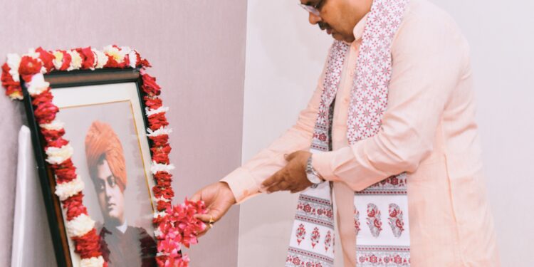 मुख्यमंत्री भजनलाल शर्मा ने स्वामी विवेकानंद जी को पुण्यतिथि पर किया नमन