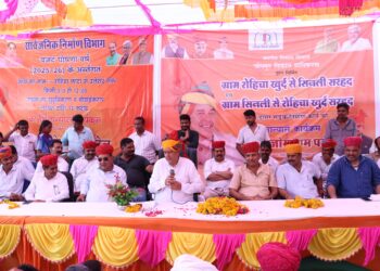 संसदीय कार्य मंत्री ने 24.82 करोड़ रुपये के सड़क निर्माण कार्यों का किया शिलान्यास एवं लोकार्पण