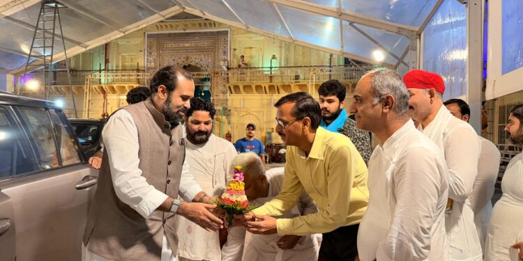 श्रीनाथजी मंदिर में सीनियर सिटीजन के लिए सरलतम दर्शन व्यवस्था का शुभारंभ