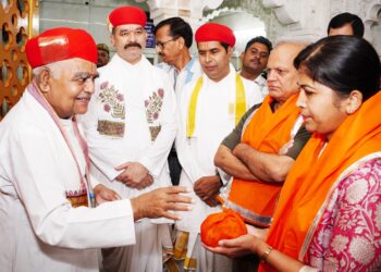 राजसमंद की नवनियुक्त एसपी ममता गुप्ता ने किए श्रीनाथजी के दर्शन