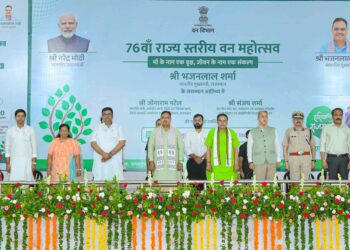 हरियालो राजस्थान मिशन के अंतर्गत इस वर्ष लगेंगे 10 करोड़ पौधें