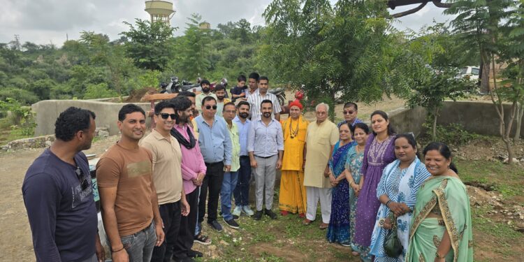 भारत विकास परिषद श्रीनाथजी द्वारा वृक्षारोपण कार्यक्रम का आयोजन, लगाए 501 पौधे