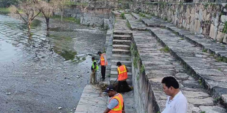 हर घर तिरंगा” अभियान : इरिगेशन पाल पर चला विशेष स्वच्छता अभियान, राजसमंद झील को मिली नई आभा