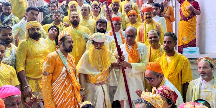 नाथद्वारा : श्रीनाथजी मंदिर में धूमधाम से मने जन्माष्टमी एवं नन्द महा महोत्सव, उमड़े वैष्णव