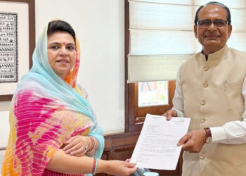 सांसद श्रीमती मेवाड़ ने कृषि अवसंरचना के विकास हेतु केंद्रीय कृषि मंत्री से की मुलाकात