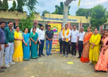 शिक्षक दिवस के अवसर पर भारत विकास परिषद् द्वारा कुचोली में गुरु वंदन छात्र अभिनंदन कार्यक्रम का आयोजन