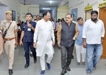 राजसमंद: आपदा प्रबंधन पर उप मुख्यमंत्री गंभीर, कहा- राहत और बचाव कार्यों में तुरंत हो कार्रवाई, कोई विलंब न हो