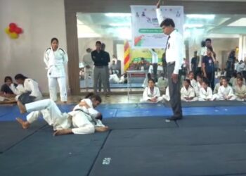 नाथद्वारा : खेलो इंडिया विजन अश्मिता महिला जुडो प्रतियोगिता सम्पन्न, खिलाड़ियों ने लगाए दाव पेंच