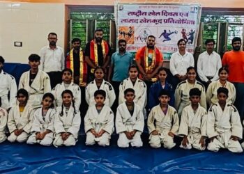 राष्ट्रीय खेल दिवस प्रतियोगिता के तहत नाथद्वारा में जूडो प्रतियोगिता आयोजित