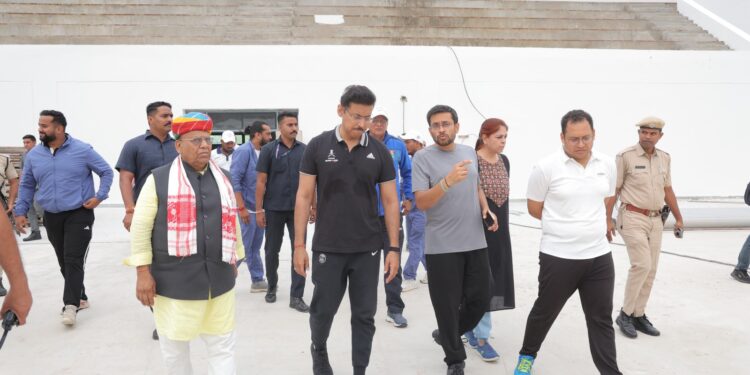 महाराणा प्रताप खेलगांव उदयपुर जैसी खेल व्यवस्थाएं अन्यत्र नहीं – कर्नल राज्यवर्धनसिंह