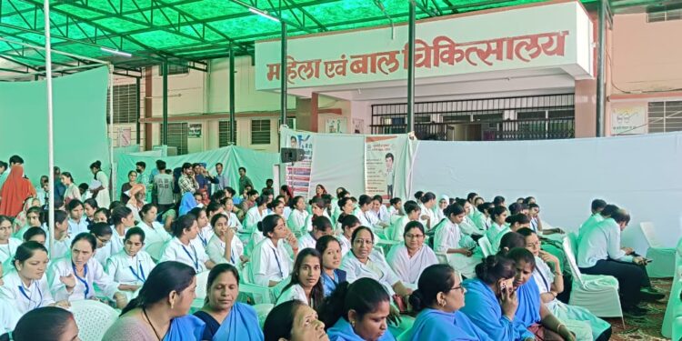 स्वस्थ नारी सशक्त परिवार अभियान का आर.के. जिला चिकित्सालय से हुआ जिला स्तरीय शुभारम्भ