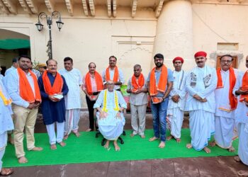 श्रीनाथजी मंदिर में नव विलास के आरंभ के अवसर पर प्रभु की सेवा में हुआ “सेवा क्रय समिति” का गठन