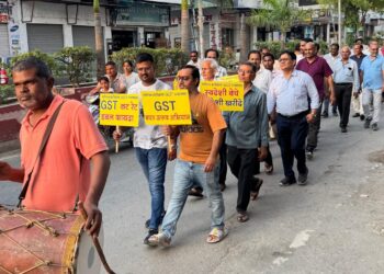 जीएसटी बचत उत्सव हर्षोल्लास से मनाया, निकाली भव्य यात्रा, आमजन को मिली राहत : कलक्टर अरुण कुमार