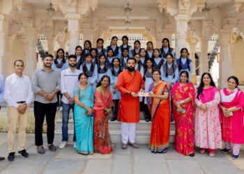 बालिका शिक्षा प्रोत्साहन में डॉ. लक्ष्यराज सिंह मेवाड ने किया मेवाड़ी परम्परा का निर्वहन