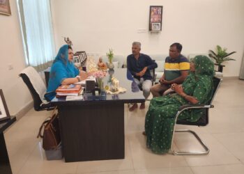 सांसद महिमा कुमारी ने की जनसुनवाई, सुनी समस्याएं, समाधान के दिए निर्देश